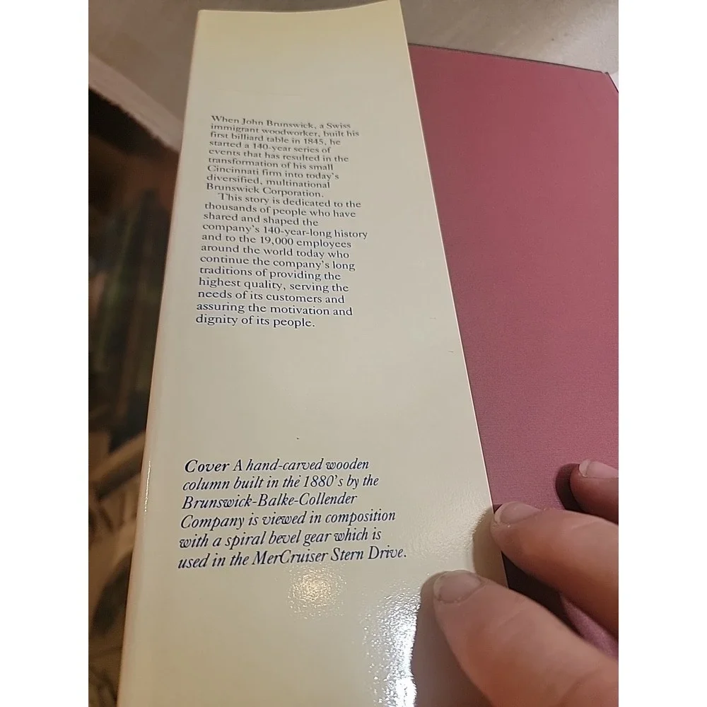 'Brunswick: Story of an American Company'‎  Includes 1985 CEO Letter!